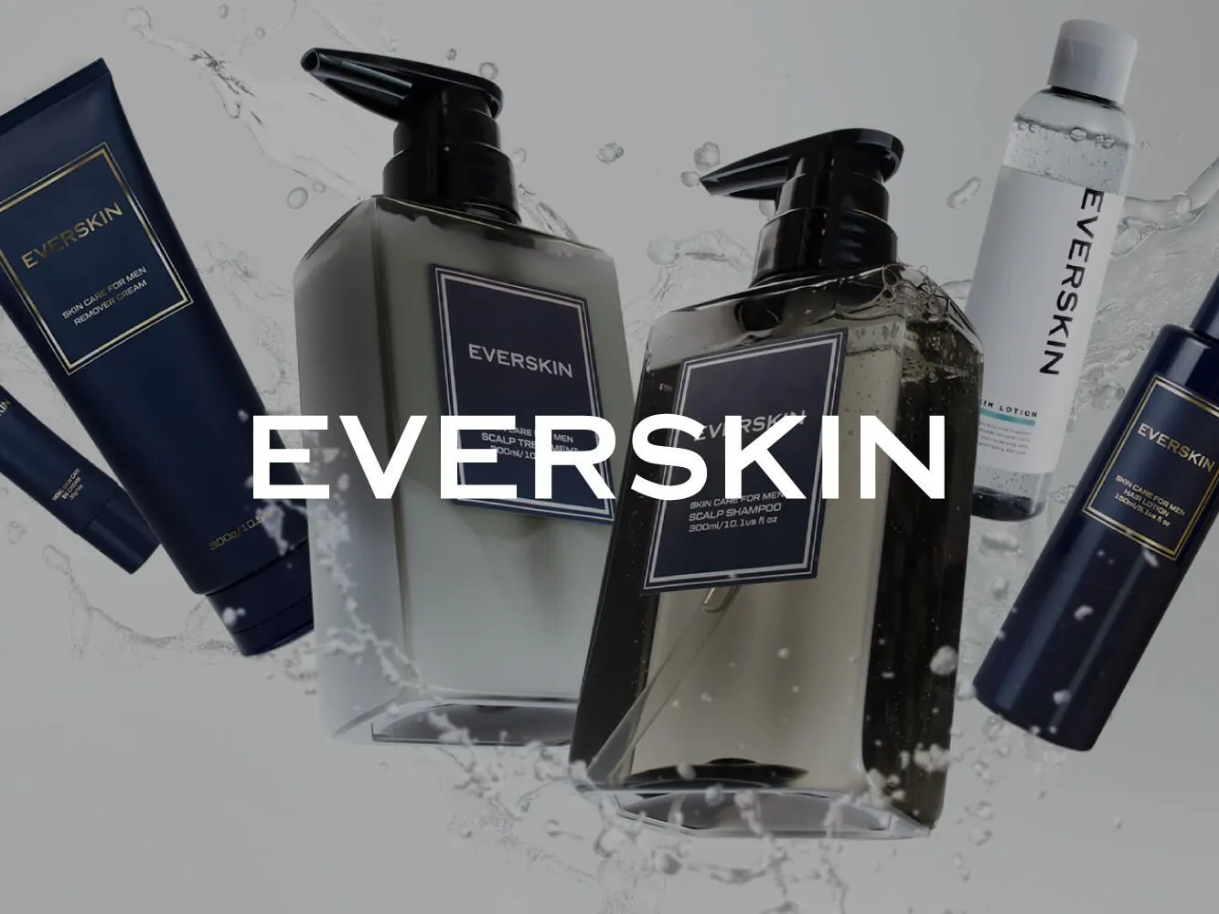 EVERSKIN メンズ ギフト 4点 セット シャンプー トリートメント ボディーソープ 洗顔フォーム スキンケア ヘアケア ボディケア ギフト プレゼント