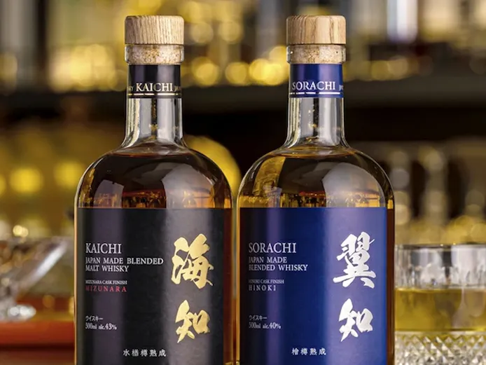 KAICHI & SORACHI 海知 翼知 日本製ウイスキーセット 海知KAICHI & 翼