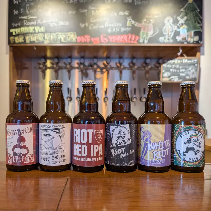 RIOT BEER いろいろ24本パック（330ml） - 仕入れ、卸ならグッズ