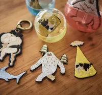 つばめの刺繍絵／日本の古道具 刺繍のある暮らし】ツバメの刺繍🪡Swallow Embroidery