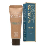 moani organics デイリーエッセンシャル CCクリーム（日焼け止め化粧下地） SPF50 PA++++ 50g