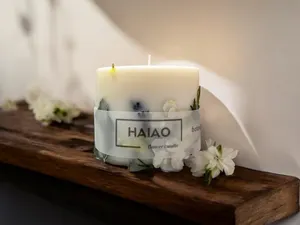 ボタニカルキャンドル/ソイワックス 新商品】ボタニカルキャンドル（ソイワックス）｜Sサイズ｜私を包む