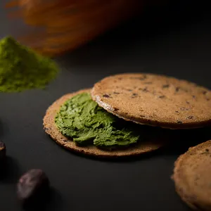 GOOD CACAO カカオ京せんべえ抹茶くりぃむサンド - 仕入れ、卸ならグッズ