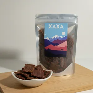 犬猫向け乾燥おやつ】厳選素材の鹿ミンチジャーキー (XAXA PREIMUM