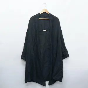BR1891】リネンガーゼ・ロングストールカーディガン ﾘﾈﾝｶﾞｰｾﾞ