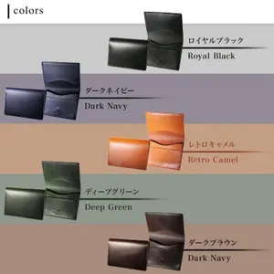 TOMO NARIAI ダークネイビー 名刺入れ TOMO NARIAI ダークネイビー 名刺入れ