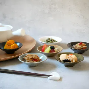 たたき深小皿 10cm 日々にちにち / 豆皿 和食器 ウルシ - 仕入れ