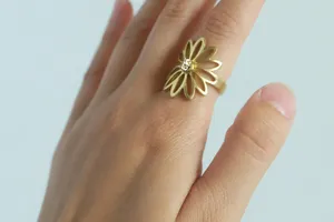 ビスマスring_flower - 仕入れ、卸ならグッズ
