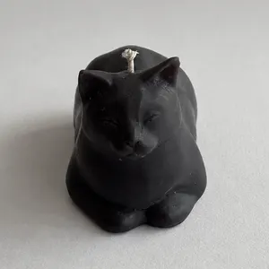 質感確認用/現品サンプル】アニマルキャンドル Cat“OMOCHI”｜zooya wax