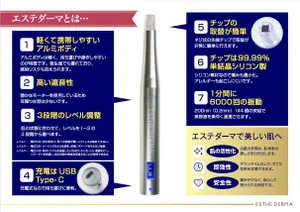 ESTHE DERMA（エステダーマ）【業務用】エステ用で医療機器ではないです ESTHE DERMA（エステダーマ）【業務用】の通販・卸売り | アイ