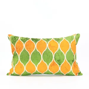 シルクベルベットクッションカバー 40cm60cm 『Nazar Infinity  