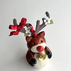 おめかし赤鼻トナカイさん☆ - 仕入れ、卸ならグッズ