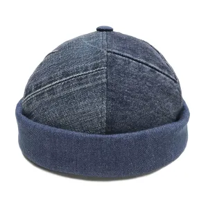 未使用45RＹキャップ　インディゴ Furugi Fisherman Cap / 古着フィッシャーマンキャップ INDIGO