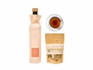 THE ONE 野草発酵エキス(500ml) 【化粧箱入：ハーブティー付き