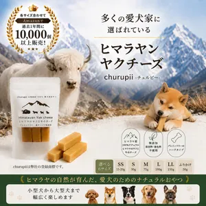 愛犬用おやつヒマラヤンヤクチーズ Sサイズ（約30g）6本入り - 仕入れ