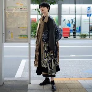 異素材トレンチコート カラー、素材相談可 - 仕入れ、卸ならグッズ