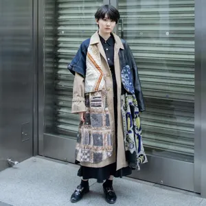 異素材トレンチコート カラー、素材相談可 - 仕入れ・卸売りなら
