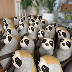 アルパカ絨毯 パンダ三匹イメージ 補う