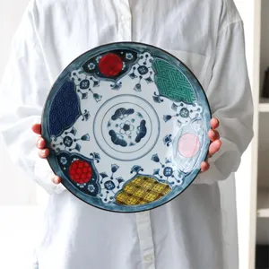 Shonzui 大皿 染付波富士 - 仕入れ、卸ならグッズ