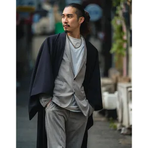 着物ガウンコート ブラック - 仕入れ、卸ならグッズ