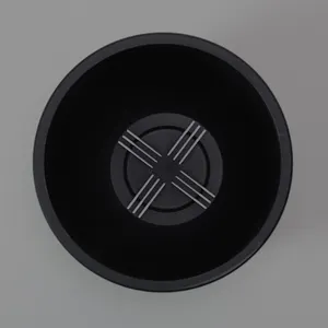 マットブラックプラ鉢 | PlasticPot BowlLong Size10 - 仕入れ・卸売り