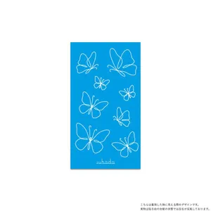 タトゥーシール white simple butterfly - ホワイトタトゥー [ID 