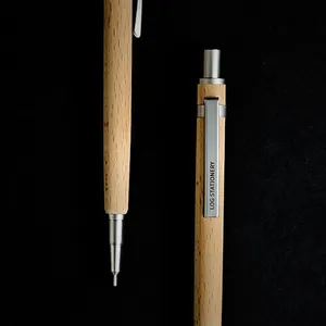 天然木が導く木軸0.5mmシャープペンシル 【LOGウッドシャープペンシル