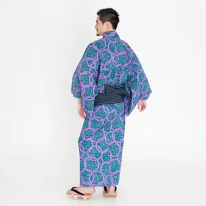 浴衣 青環 Ao Tamaki Mサイズ - 仕入れ、卸ならグッズ