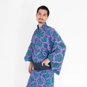 浴衣 青環 Ao Tamaki Mサイズ - 仕入れ、卸ならグッズ
