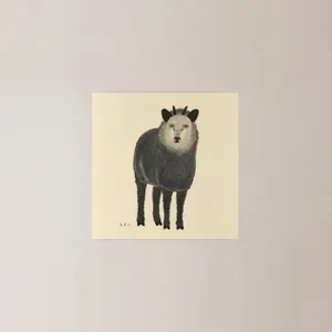 アートポスター カモシカ 200×200mm - 仕入れ・卸売りならグッズ