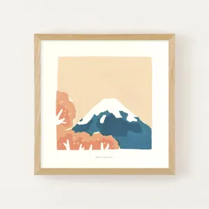 アートポスター 富士山 300×300mm - 仕入れ・卸売りならグッズ - 全国