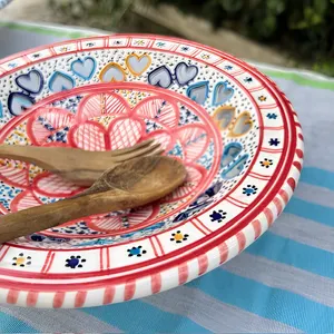 クスクス皿 tebsi ハートの窓が可愛い！ イタリア＆北アフリカ伝統万能