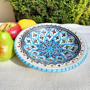 クスクス皿 tebsi 地中海サーフィア・スカイブルー イタリア＆北