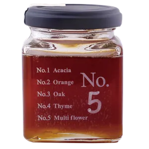 No.5 百花蜜 ハチミツ（百花蜜） 140g Multi-Flower Honey 無添加・非