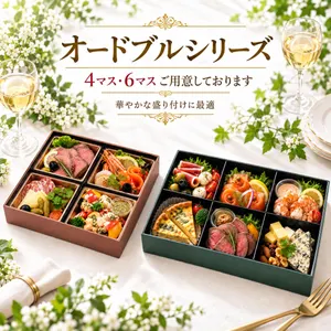 オードブル4マス 20個セット 漆 - 仕入れ・卸売りならグッズ - 全国の