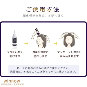 無添加育毛剤 ：薬用育毛エッセンスSPRING 120ml 医薬部外品 毛髪強化 育毛 発毛促進 脱毛予防 男女兼用 特許成分配合 国産  ケース単位でご購入 - 仕入れ、卸ならグッズ