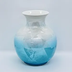 九谷焼6.5号花瓶／銀彩 - 仕入れ、卸ならグッズ