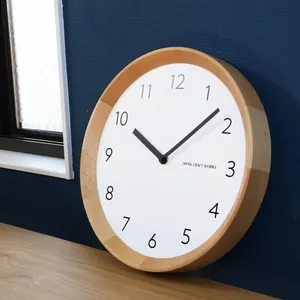 時間と眺める掛け時計 STANDARD CLOCK ナチュラル - 仕入れ、卸ならグッズ