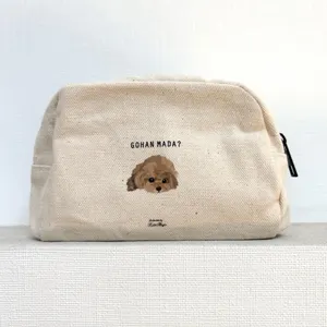 かわいい♡柴犬ちゃん　テントポーチ ミニポーチ】 プレゼントにも最適 ミニチュアダックス フレンチ