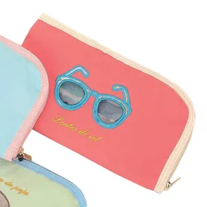 イエロー ナイロン パスポートケース nahe ネーエ トラベルオーガナイザー 収納ケース パスポート 三つ折り